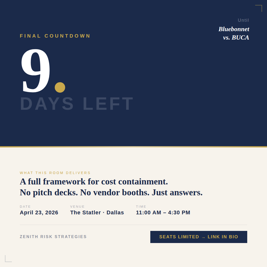 Final Countdown — 9 Days