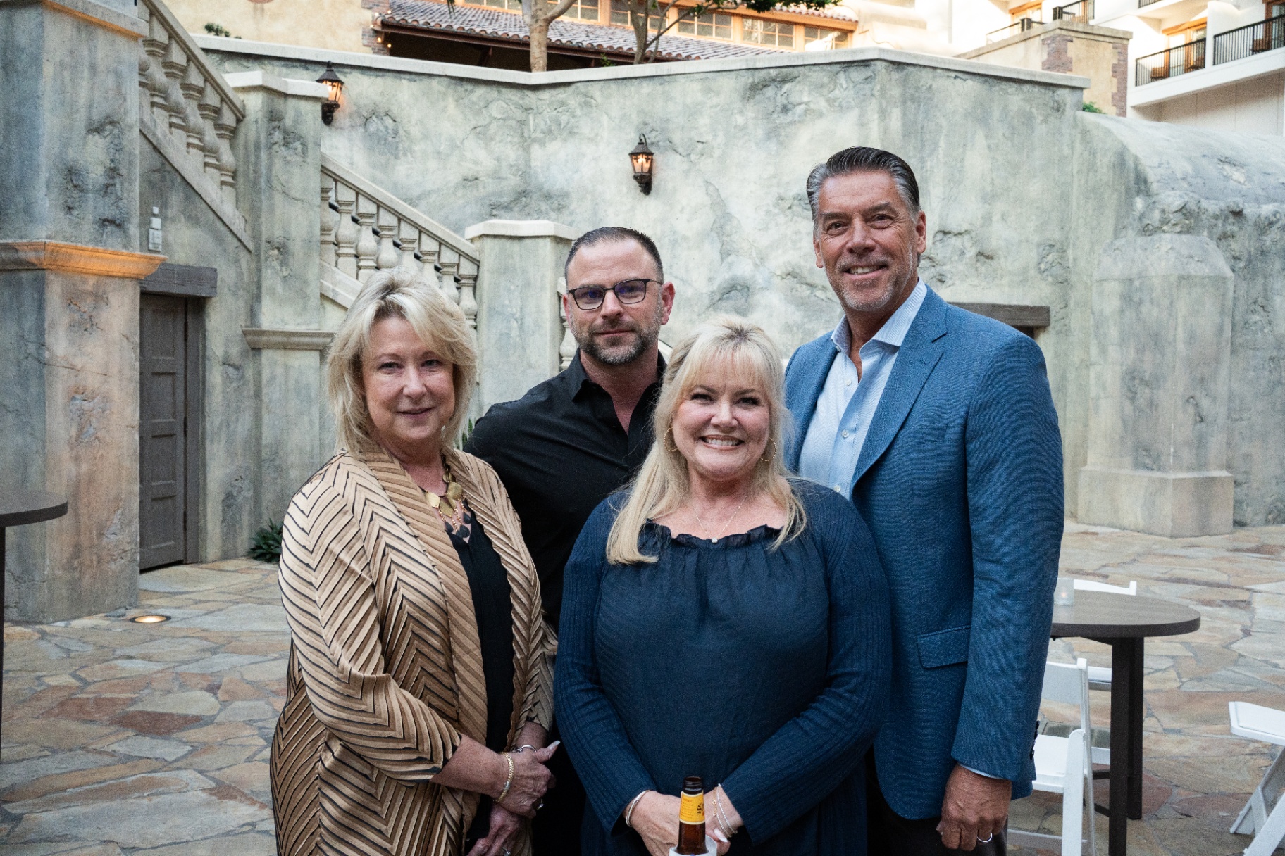 Zenith leadership and partners at the Summit reception