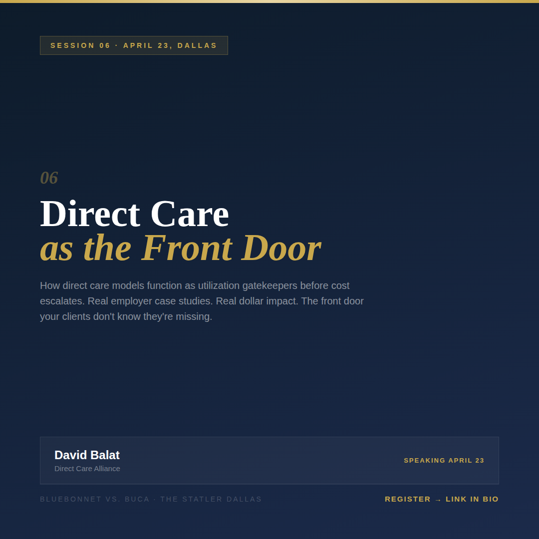 Session 06 — Direct Care