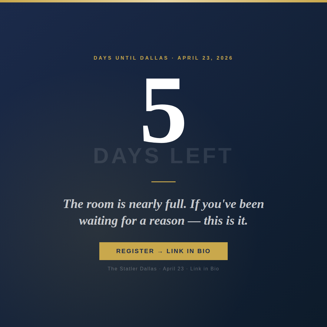 5 Days Left